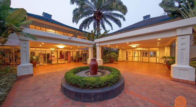 Lake Kivu Serena Hotel Entrance