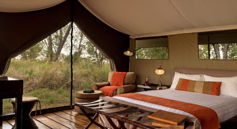 Lemala Mara Tented Camp Bedroom