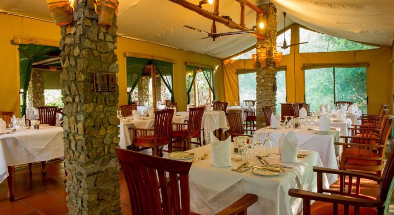 Mbuzi Mawe Serena Camp Dining