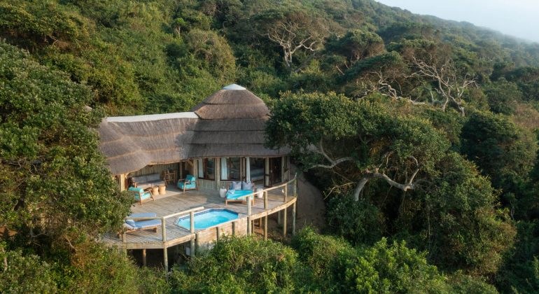 Thonga Beach Lodge View