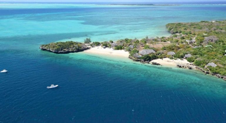 Benguerra Island Aerial View