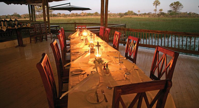 Moremi Crossing Dining