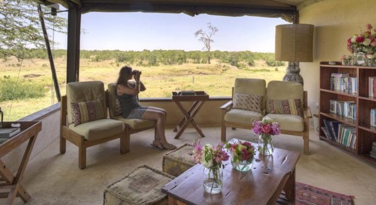 Ol Pejeta Safari Cottages Library