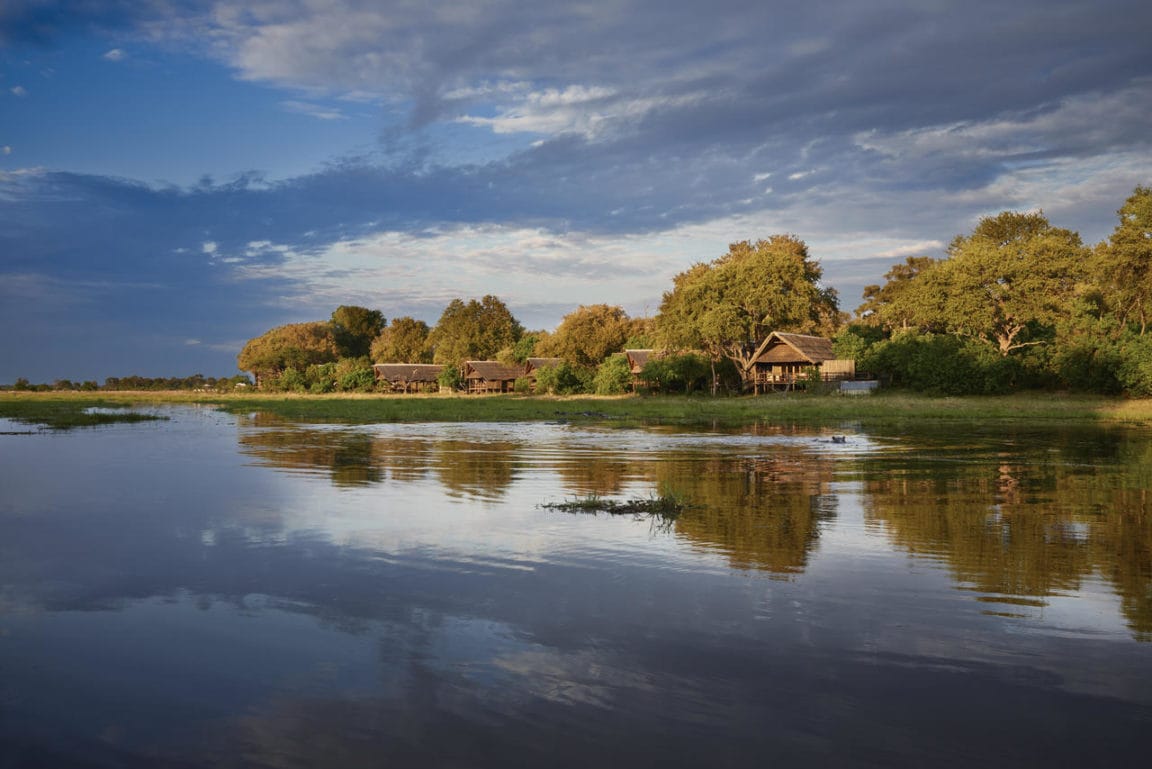 Belmond Khwai River Lodge View From River