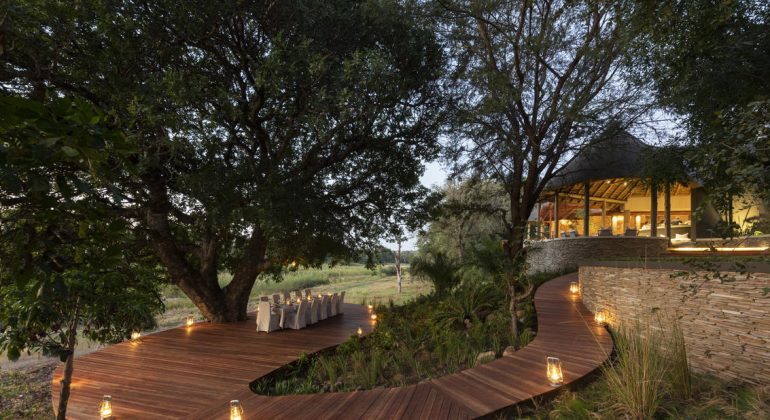 Dulini River Lodge Walkway