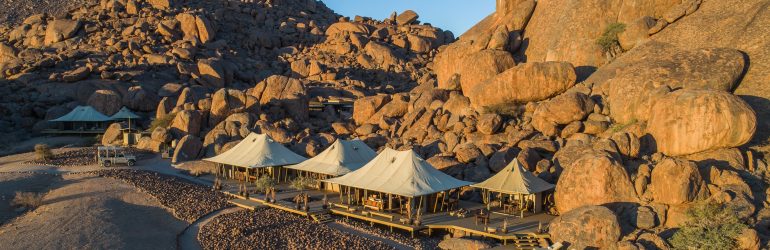 Wolwedans Boulders Camp Aerial View