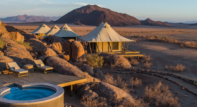 Wolwedans Boulders Camp View