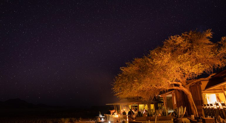 Wolwedans Dune Camp At Night