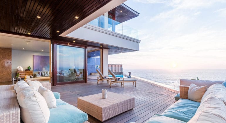 Ellerman House Villa Bedroom Deck