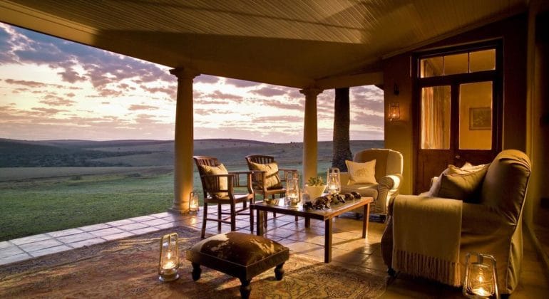 Gorah Elephant Camp Verandah