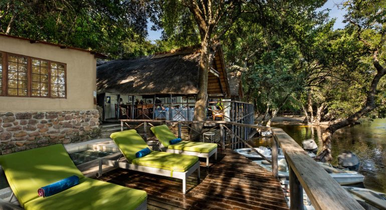 Ichingo Chobe River Lodge Poolside