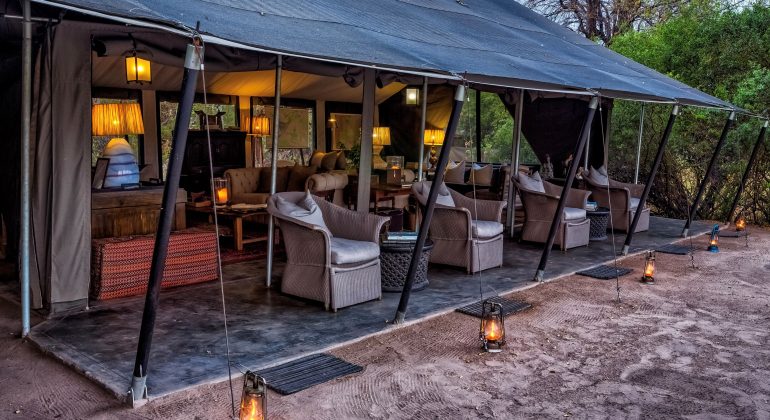 Machaba Camp Lounge Tent