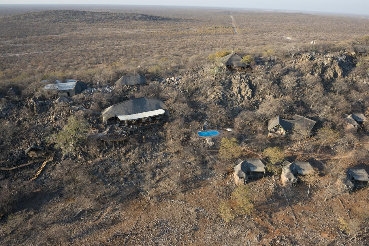 Ongava Lodge Aerial View