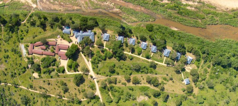 Rattray's Camp Aerial View