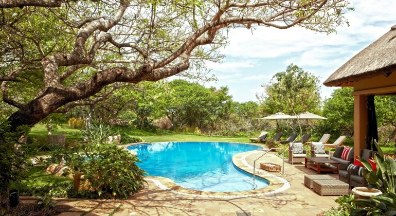 Villa Izulu Pool Area