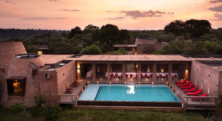 Angama Mara Dinner At The Pool Set Up