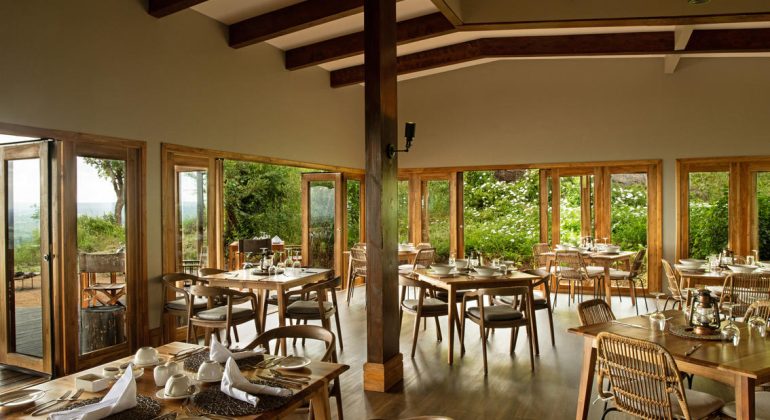 Lemala Mpingo Ridge Lodge Dining