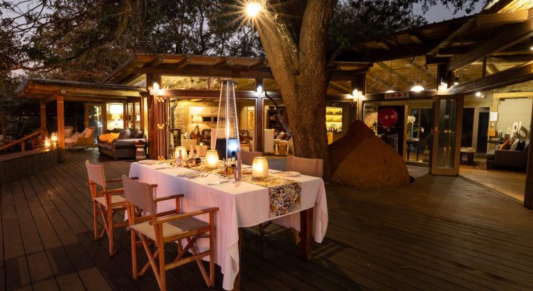 Tintswalo At Lapalala Outdoor Dining