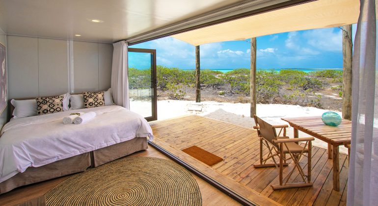 Blue Safari Seychelles Bedroom