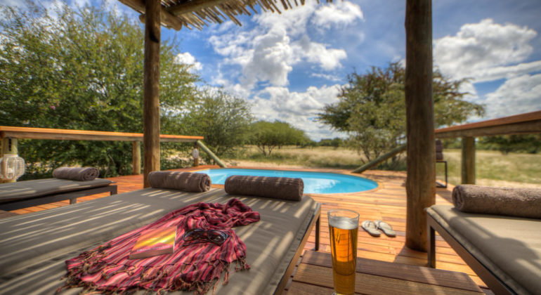 Dinaka Camp Poolside