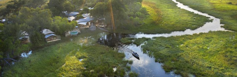 Khwai Leadwood Aerial View