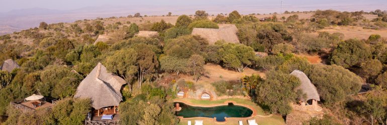 Laragai House Aerial View