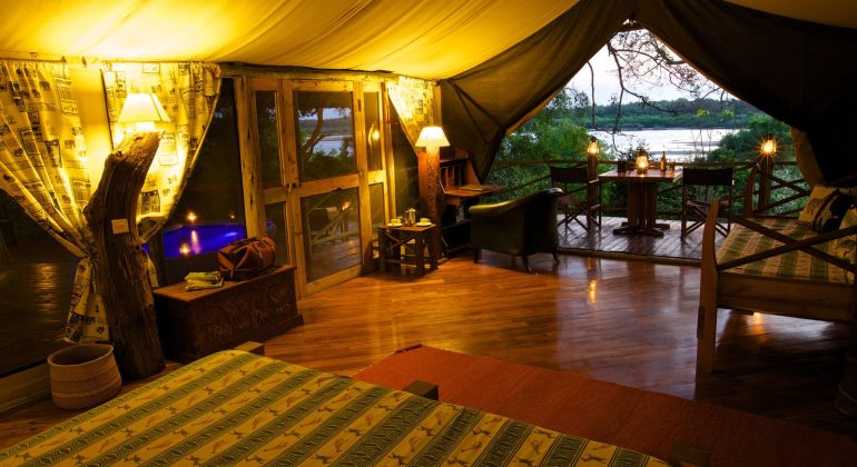 Rufiji River Camp Rooms