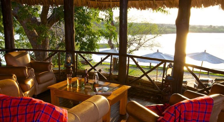 Rufiji River Camp Sitting Area