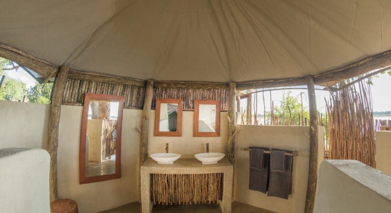 Three Rivers Camp Bathroom