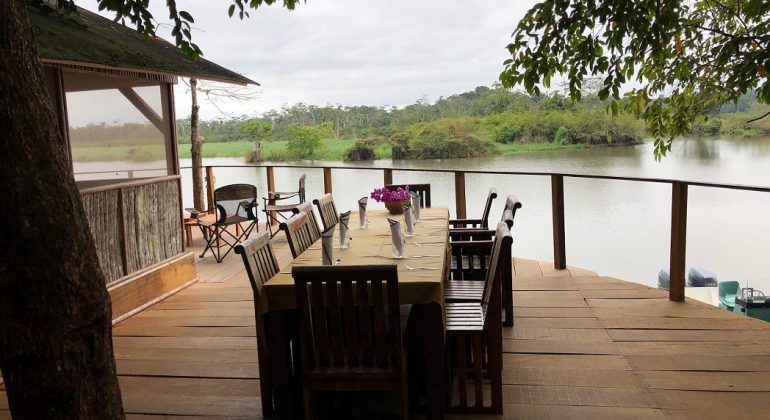 Akaka Camp Dining Deck