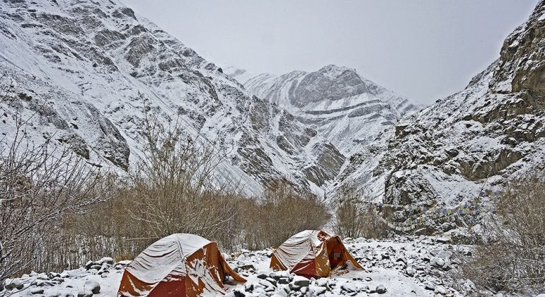 Snow Leopard Expedition Camping