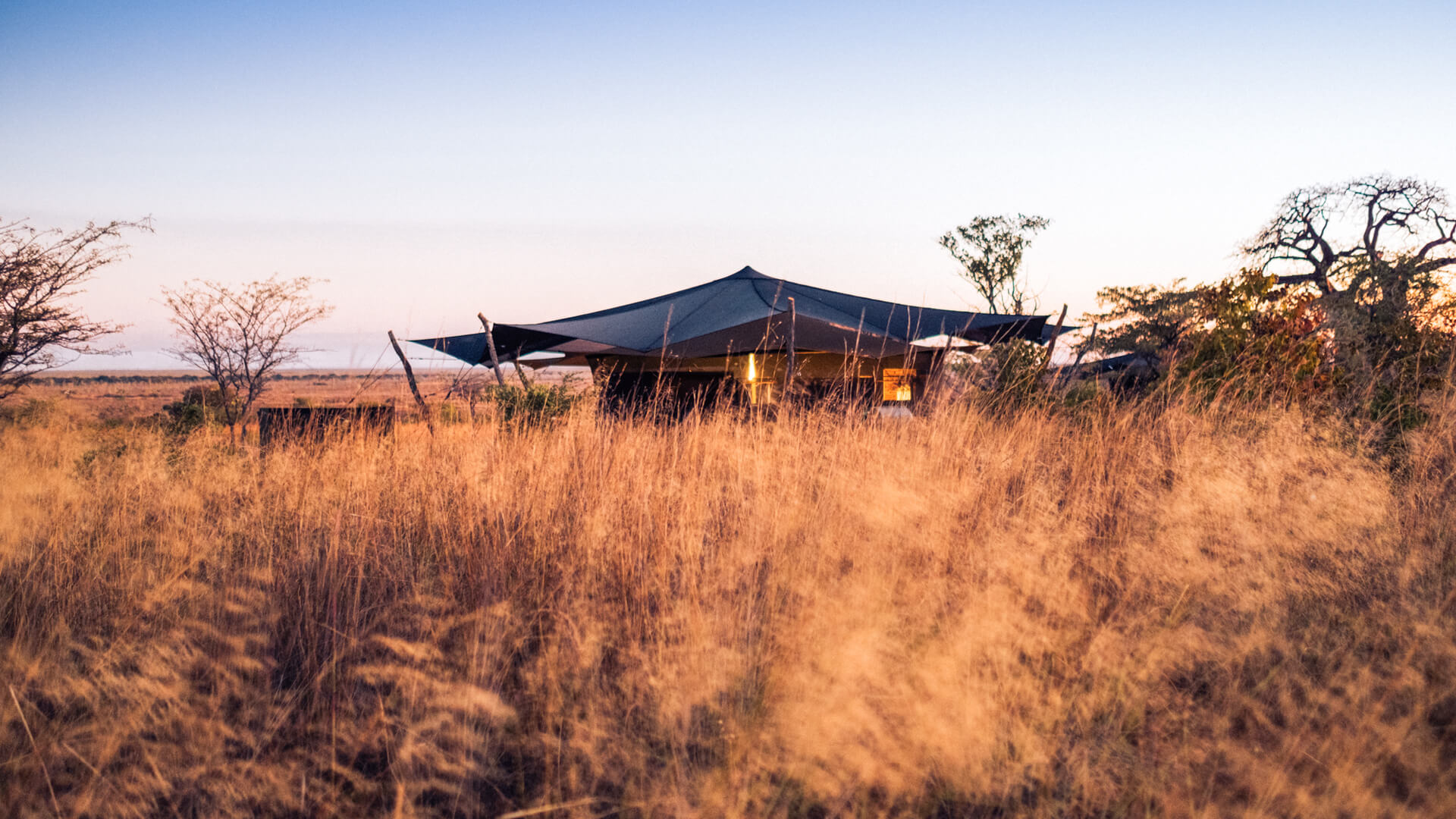 Usangu Expedition Camp View