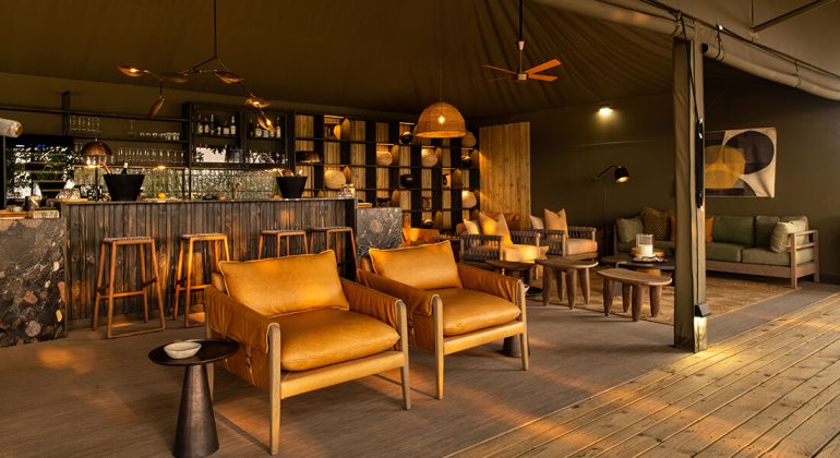 North Island Okavango Safari Camp Lounge