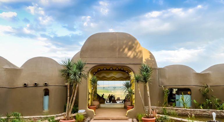 Mara Serena Safari Lodge Entrance