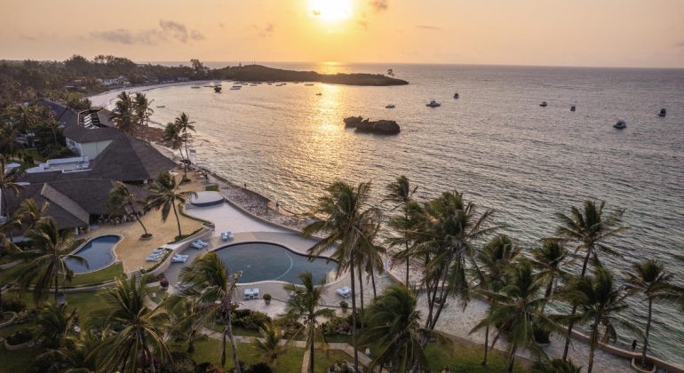 Hemingways Watamu Aerial View